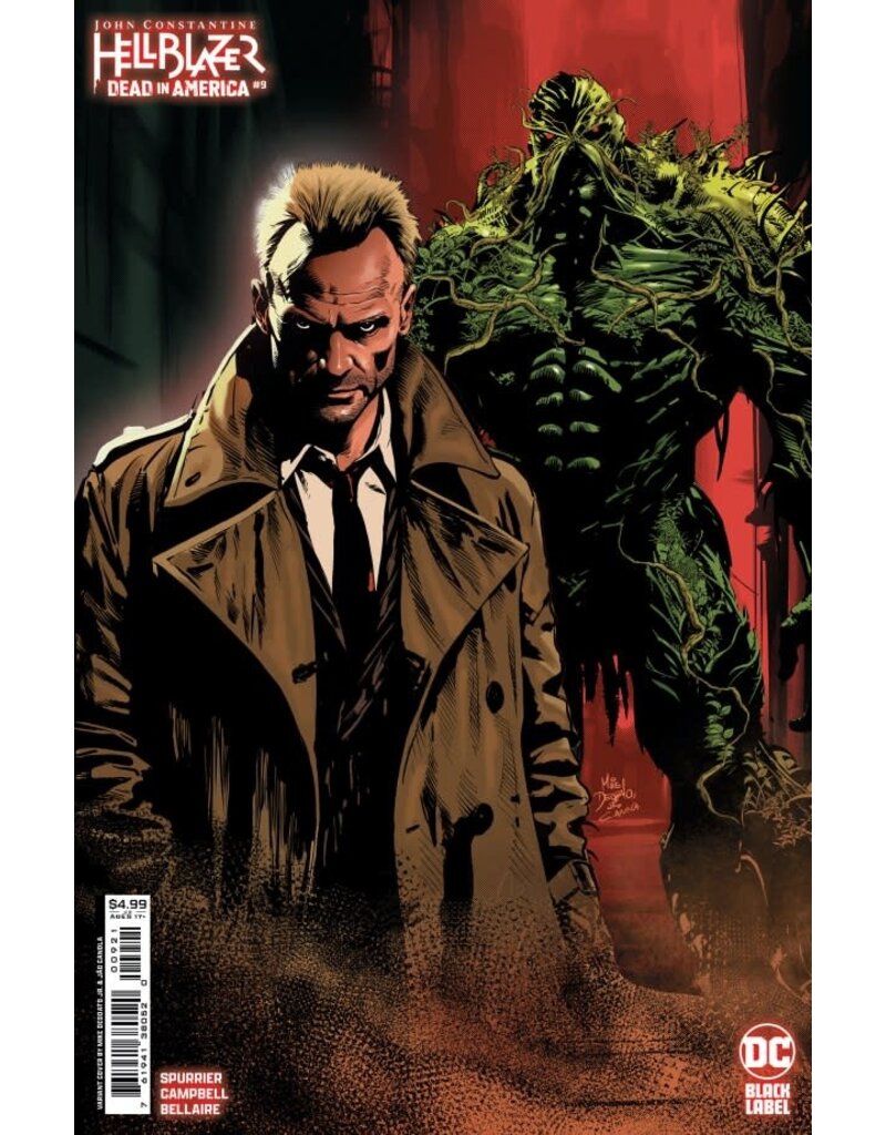 DC COMICS John Constantine, Hellblazer: Dead in America #9 Cover B Mike Deodato Jr. Variant