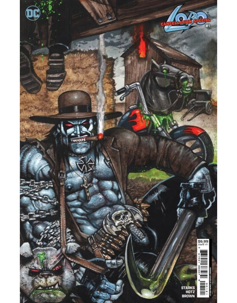 Lobo Cancellation Special #1 Cover B Simon Bisley After Dark Card Stock Variant