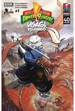 Mighty Morphin Power Rangers / Usagi Yojimbo #1 Cover C Jared Cullum 40th Anniversary Variant