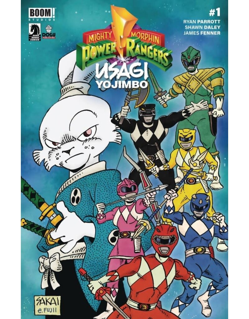 Mighty Morphin Power Rangers / Usagi Yojimbo #1 Cover B Stan Sakai Variant