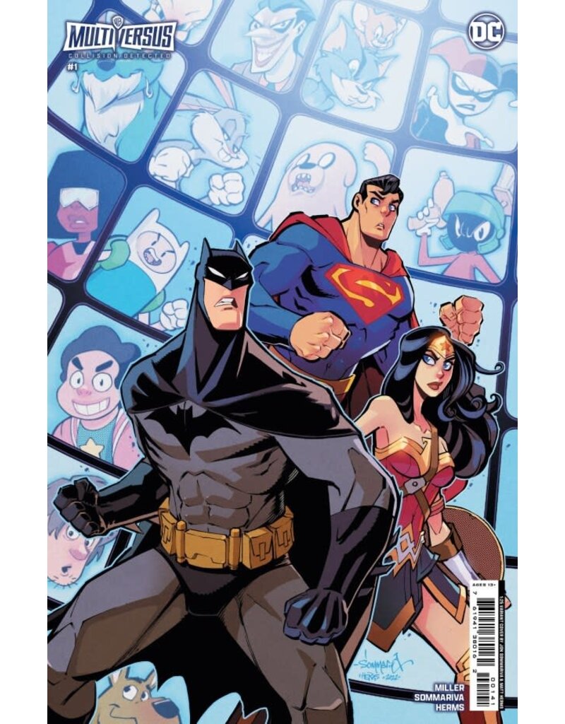 DC COMICS Multiversus: Collision Detected #1 Cover E 1:25 Jon Sommariva Card Stock Variant