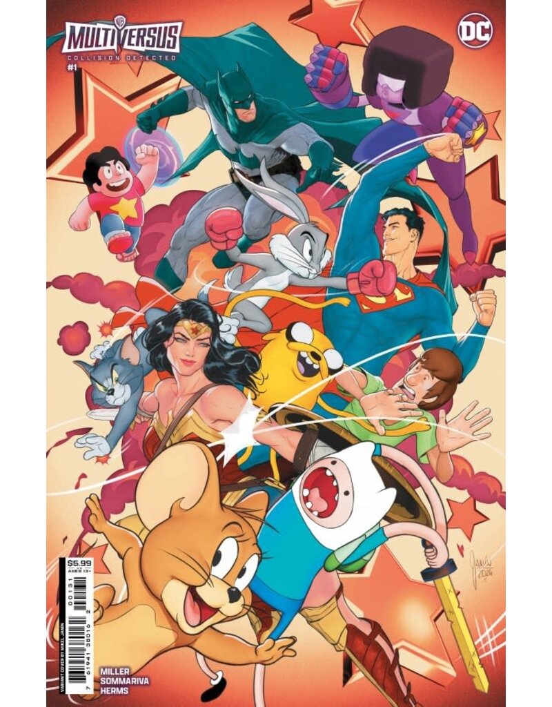 DC COMICS Multiversus: Collision Detected #1 Cover B Mikel Janín Card Stock Variant