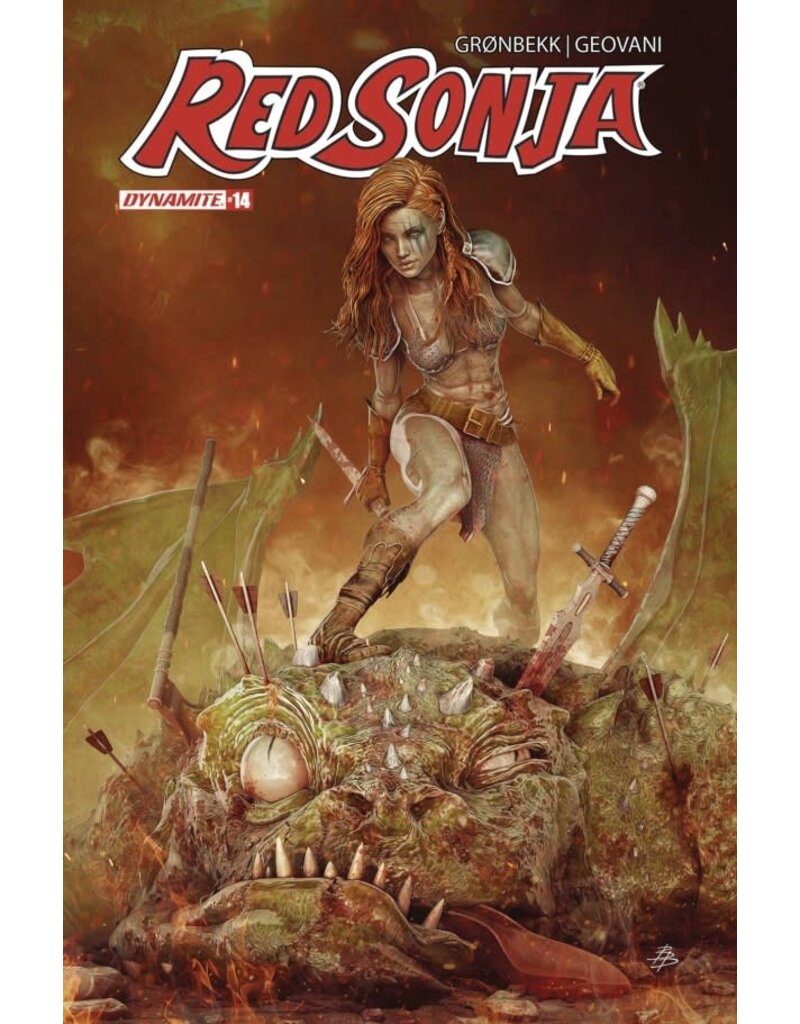 Red Sonja #14 Cover B Björn Barends Variant