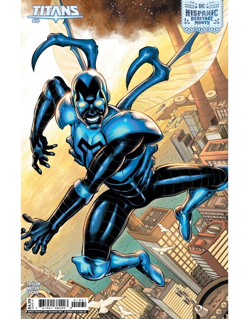 Titans #15 Cover D José Luis García-López Hispanic Heritage Month Card Stock Variant