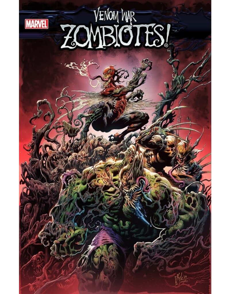Venom War: Zombiotes #2 Kyle Hotz Variant