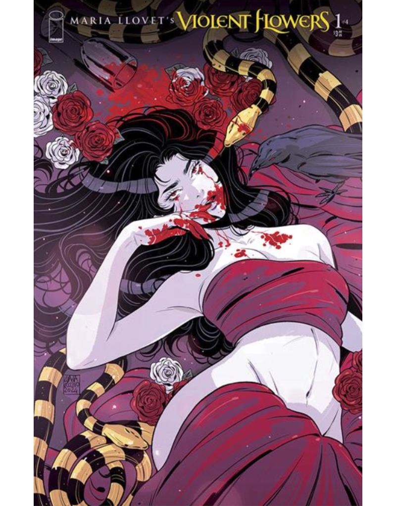 Violent Flowers #1 Cover G Luana Vecchio Variant