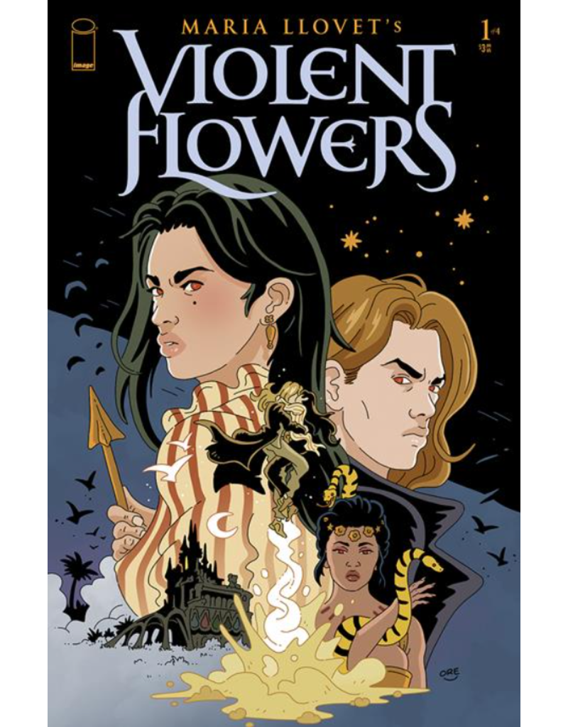 Violent Flowers #1 Cover E Jesús Orellana Variant