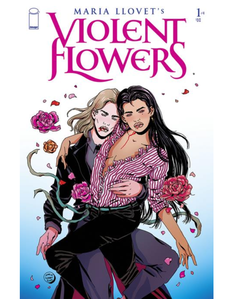 Violent Flowers #1 Cover B Maria Llovet Roses Variant