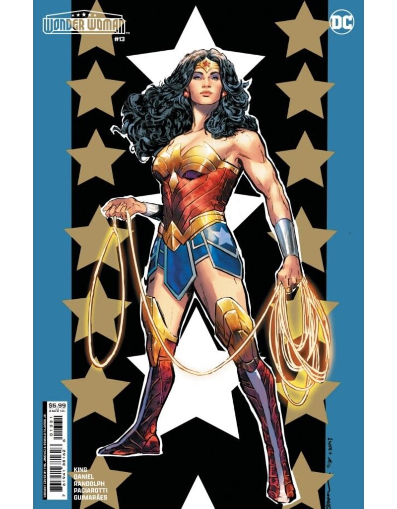 DC COMICS Wonder Woman #13 Cover B Phil Jimenez Card Stock Variant
