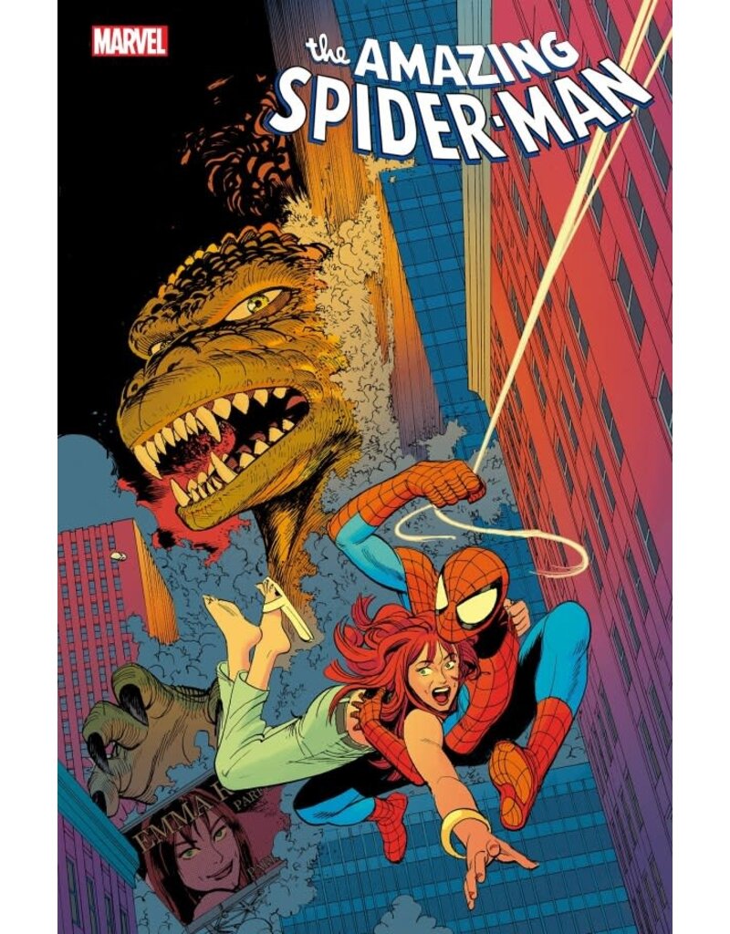 The Amazing Spider-Man #58 Leonardo Romero Godzilla Variant