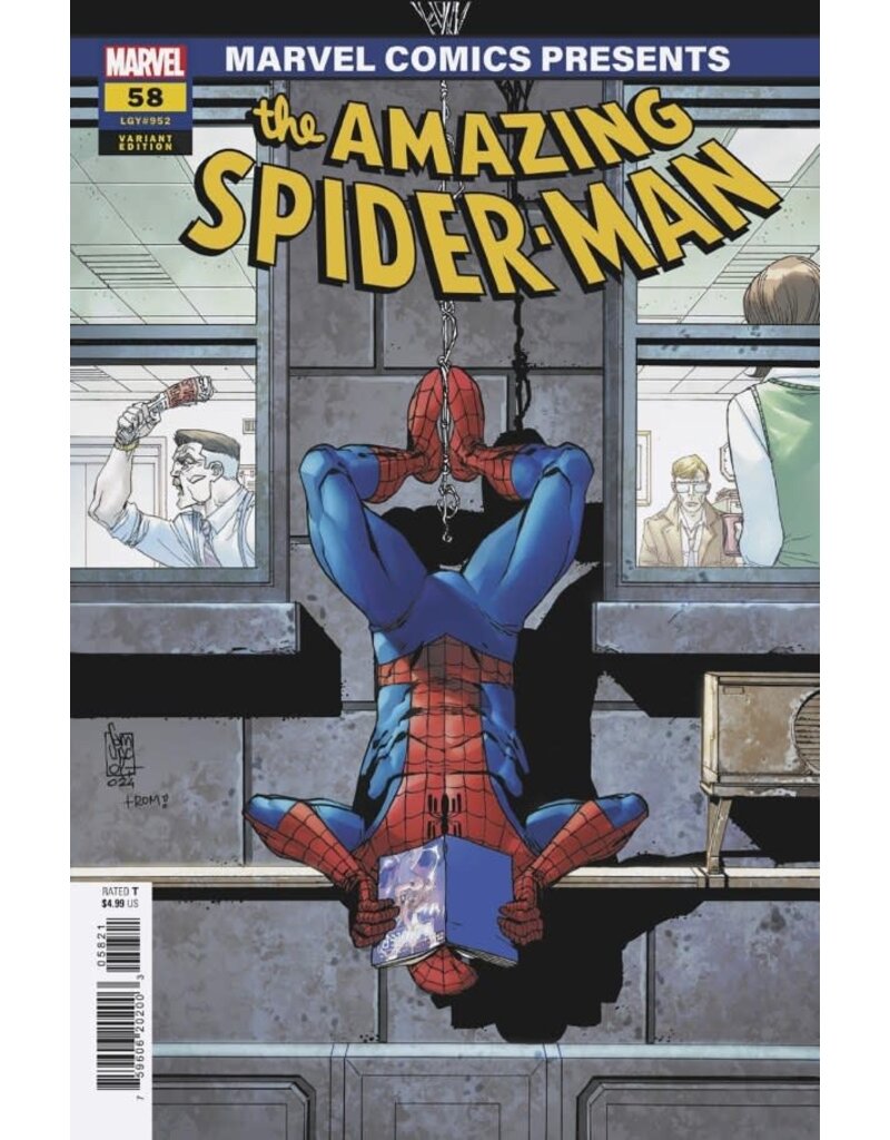 The Amazing Spider-Man #58 Giuseppe Camuncoli Marvel Comics Presents Variant