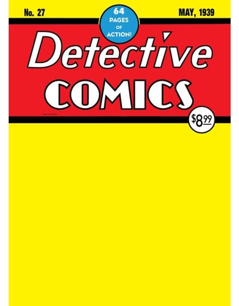 Detective Comics #27 Facsimile Edition 2024 Batman Day 2024 Blank Variant