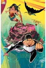 DC COMICS Absolute Power #4 Cover H John Timms Connecting Card Stock Virgin Variant