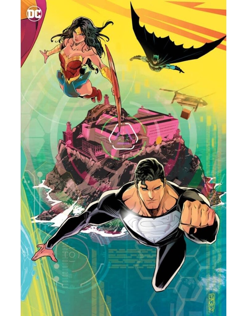 DC COMICS Absolute Power #4 Cover H John Timms Connecting Card Stock Virgin Variant