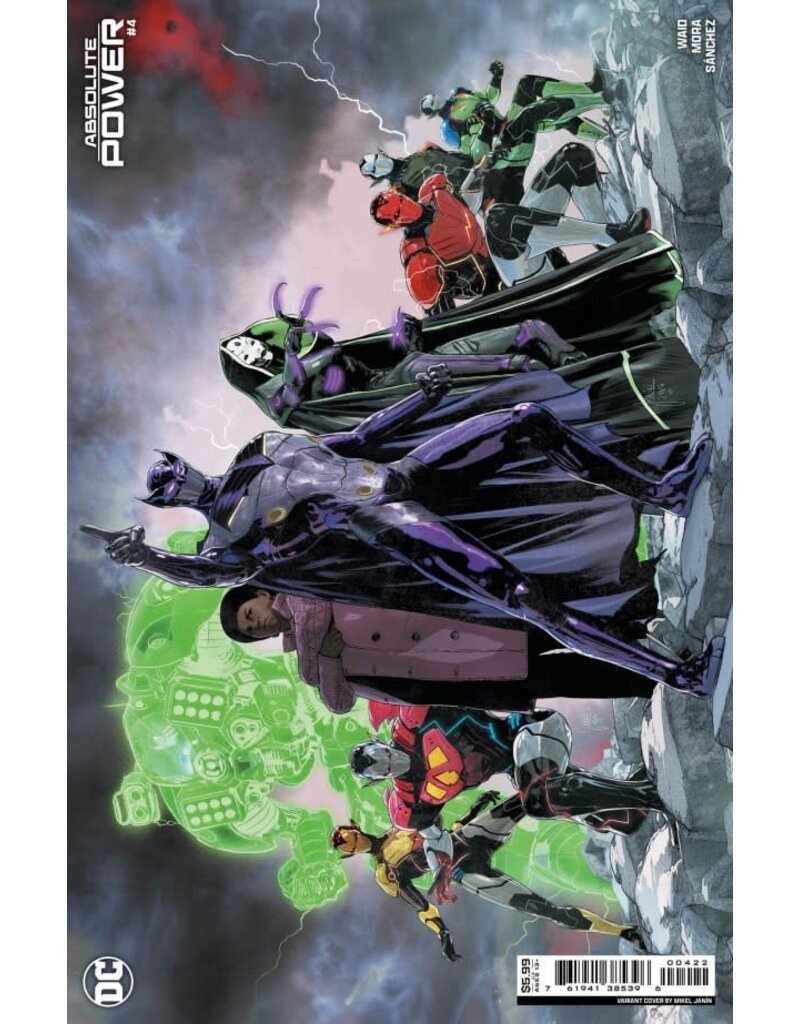 DC COMICS Absolute Power #4 Cover G Mikel Janín Villains Card Stock Variant