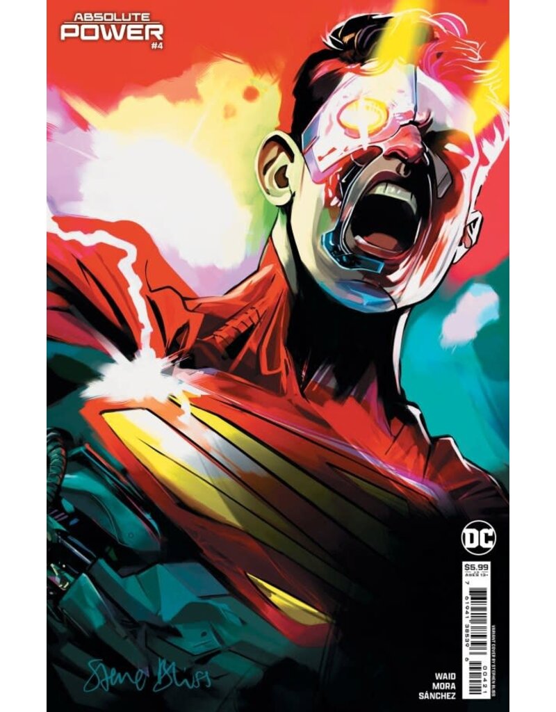 DC COMICS Absolute Power #4 Cover F Stephen Bliss Card Stock Variant