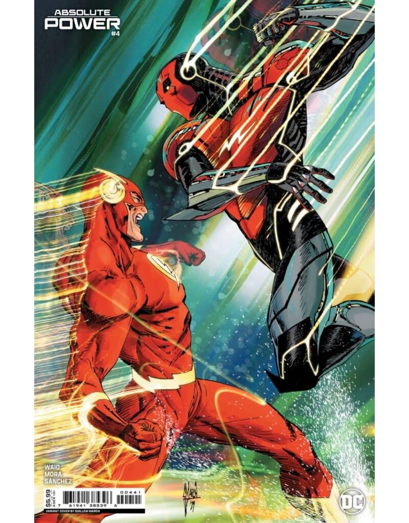 DC COMICS Absolute Power #4 Cover C Guillem March Card Stock Variant