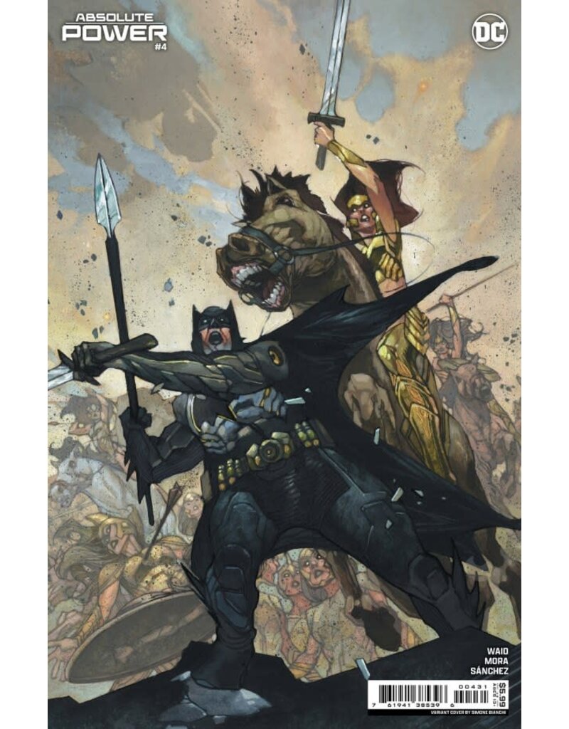 DC COMICS Absolute Power #4 Cover B Simone Bianchi Card Stock Variant