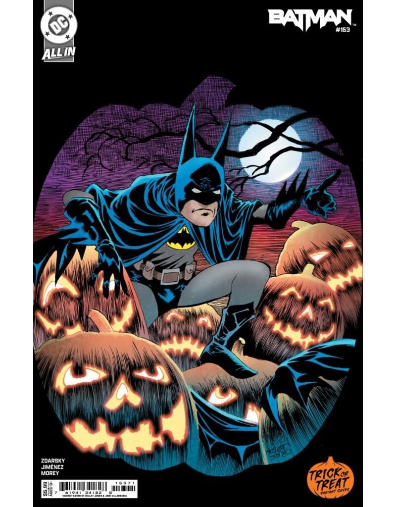 DC COMICS Batman #153 Cover D Kelley Jones Trick or Treat Card Stock Variant