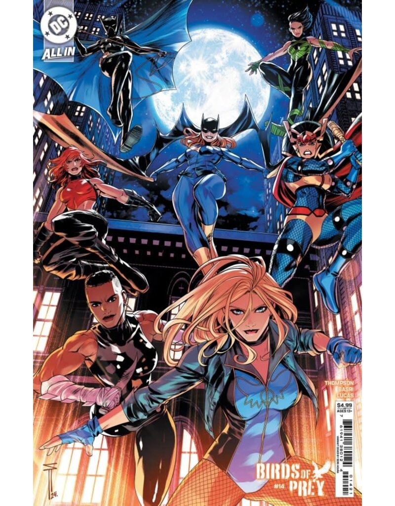 DC COMICS Birds of Prey #14 Cover C Serg Acuña Card Stock Variant