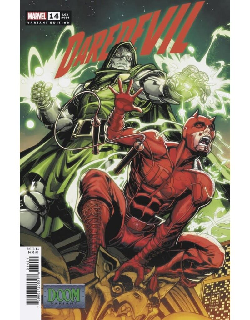 Marvel Comics Daredevil #14 Chad Hardin Doom Variant