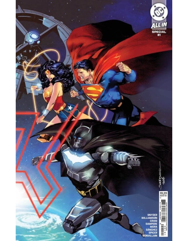 DC COMICS DC All In Special #1 Cover C Rafa Sandoval Wraparound Card Stock Variant