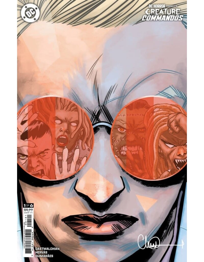 DC COMICS DC Horror Presents: Creature Commandos #1 Cover B Charlie Adlard Card Stock Variant