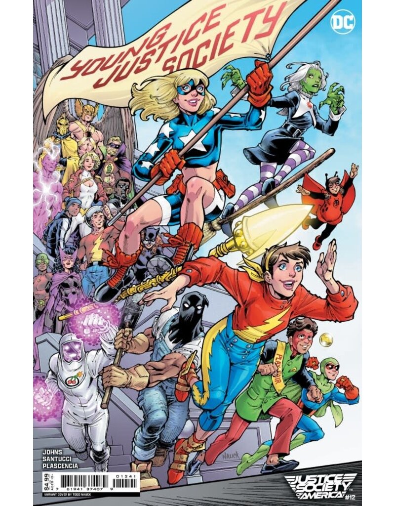 DC COMICS Justice Society of America #12 Cover C Todd Nauck Card Stock Variant
