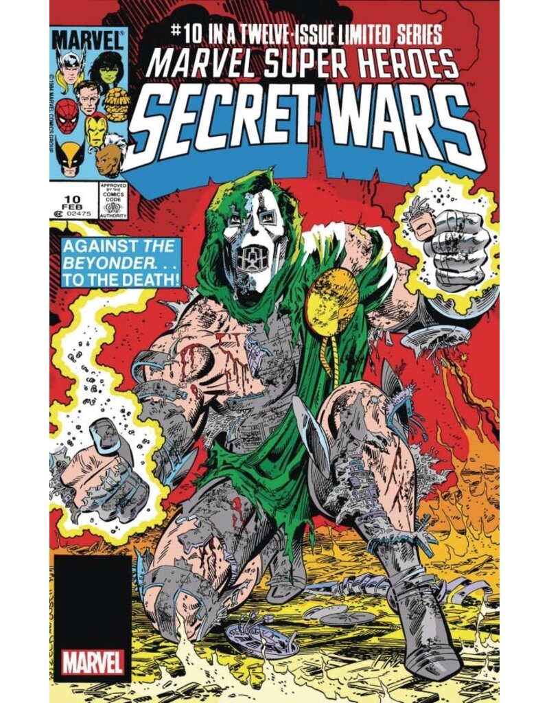 Marvel Comics Marvel Super Heroes: Secret Wars #10 Facsimile Edition 2024 Foil Variant