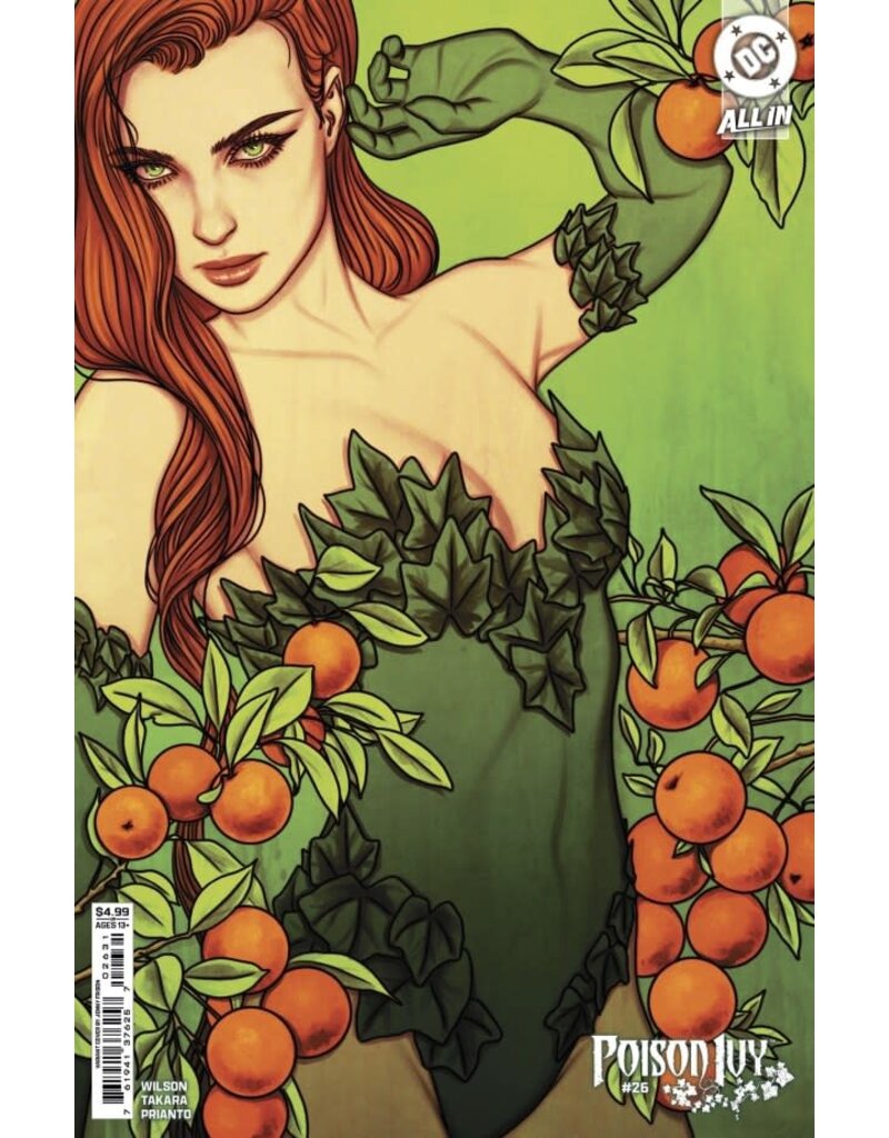DC COMICS Poison Ivy #26 Cover B Jenny Frison Card Stock Variant