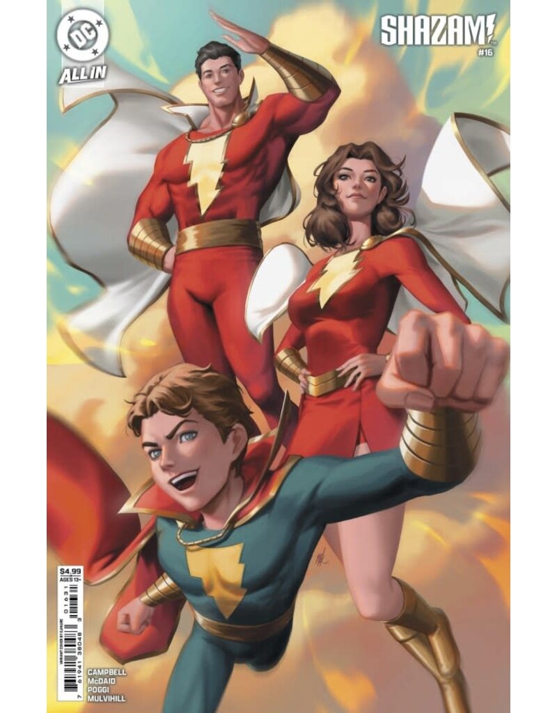 DC COMICS Shazam! #16 Cover C Ejikure Card Stock Variant