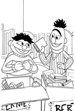 Sesame Street #2 Cover C Beth Hughes Coloring Book Variant