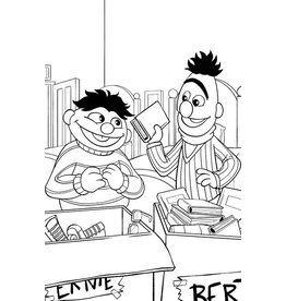 Sesame Street #2 Cover C Beth Hughes Coloring Book Variant