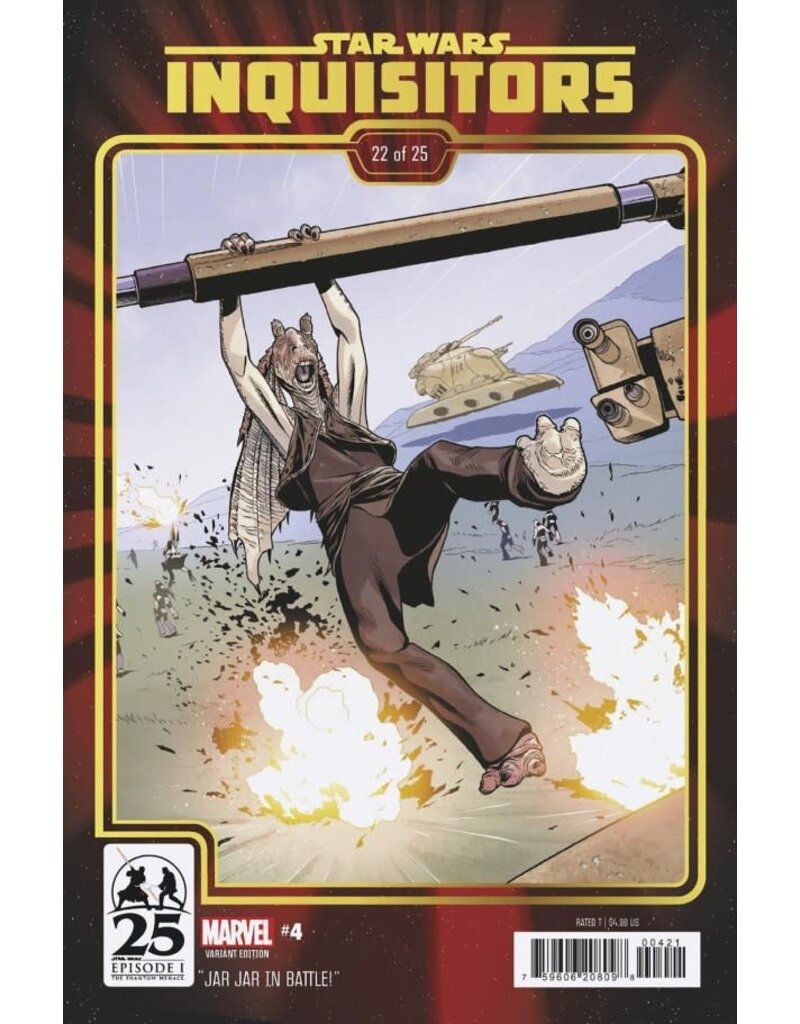 Marvel Comics Star Wars: Inquisitors #4 Chris Sprouse The Phantom Menace 25th Anniversary Variant