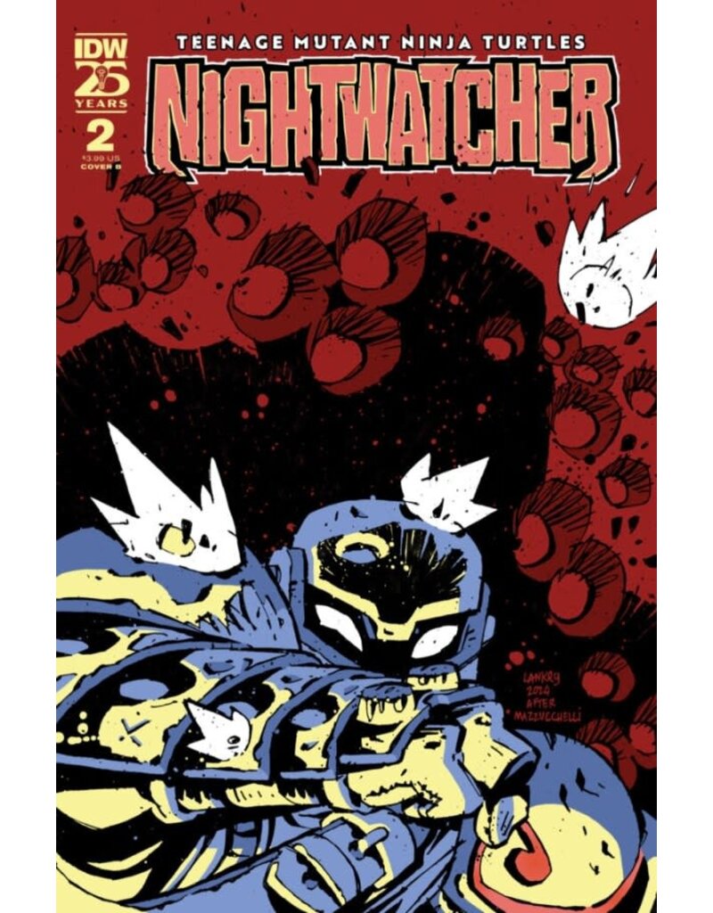 IDW Publishing Teenage Mutant Ninja Turtles: Nightwatcher #2 Cover B Jon Lankry Variant