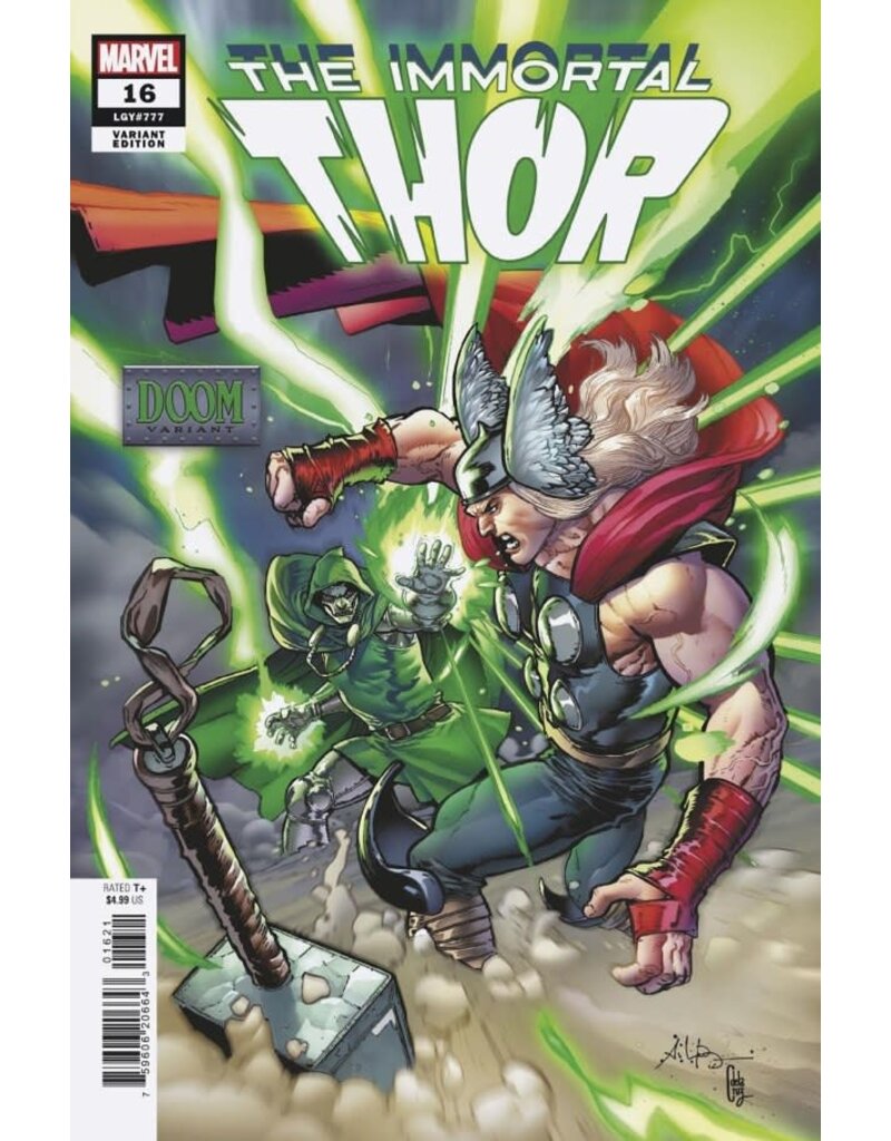 Marvel Comics The Immortal Thor #16 Andrei Bressan Doom Variant
