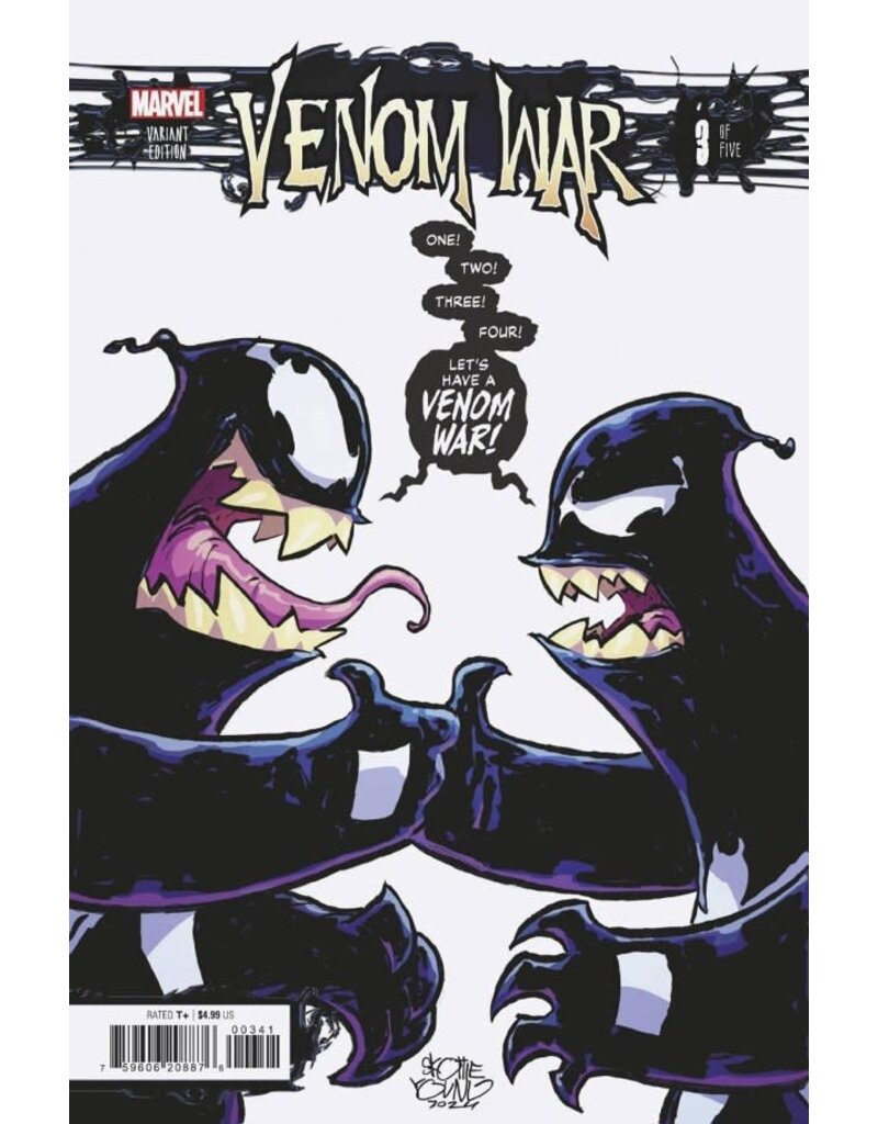 Marvel Comics Venom War #3 Skottie Young Variant