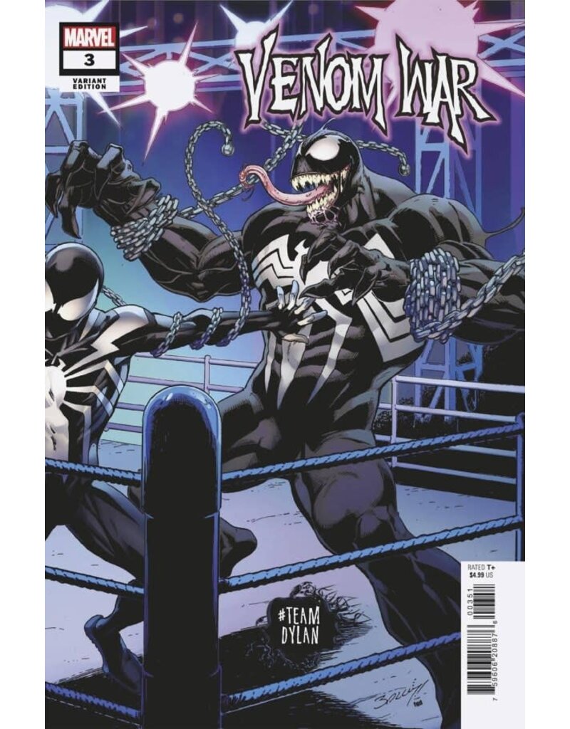 Marvel Comics Venom War #3 Mark Bagley Team Dylan Variant