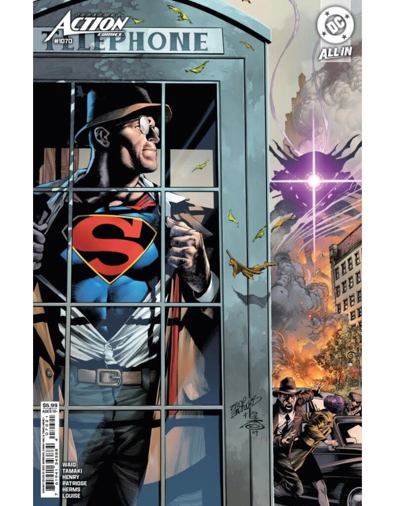 DC COMICS Action Comics #1070 Cover C Eddy Barrows Card Stock Variant