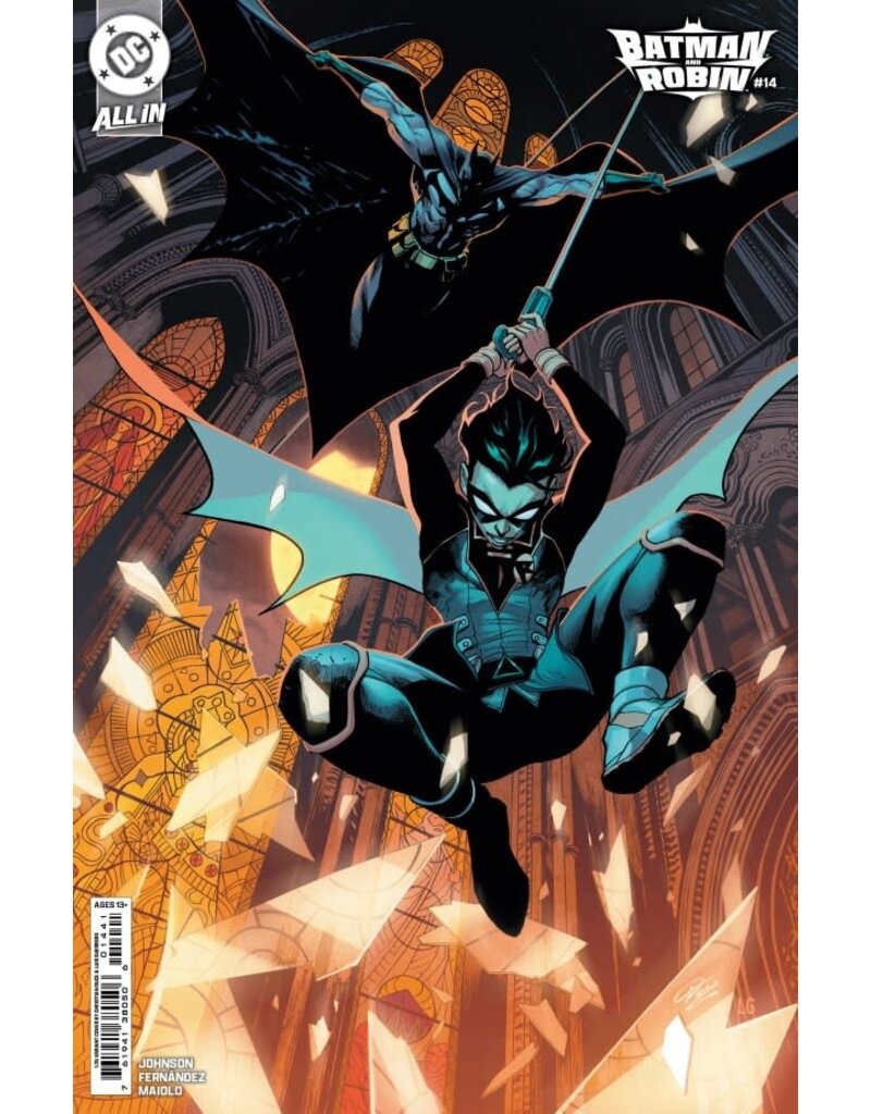 DC COMICS Batman and Robin #14 Cover F 1:25 Christian Duce Card Stock Variant