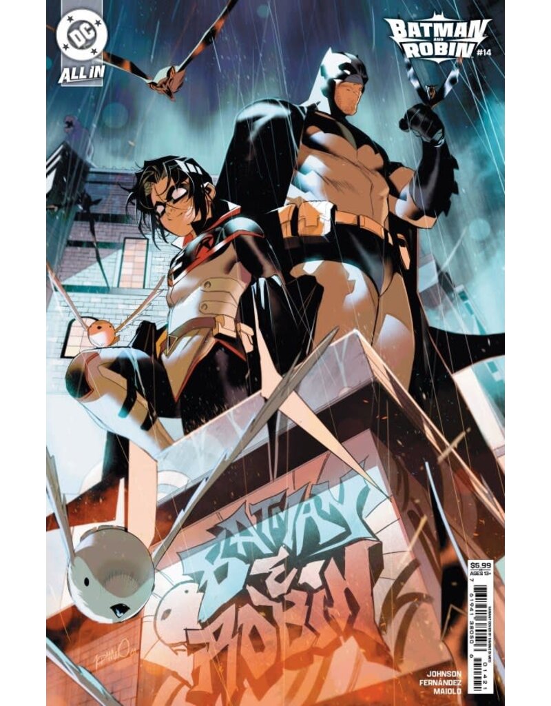 DC COMICS Batman and Robin #14 Cover B Simone Di Meo Card Stock Variant