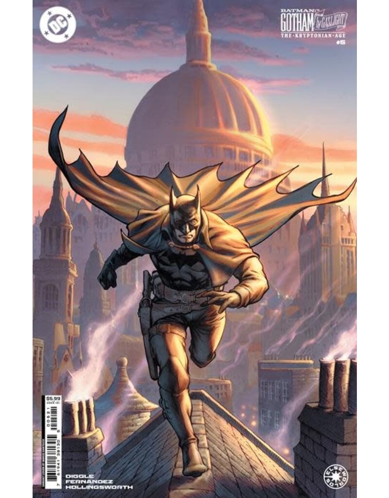 DC COMICS Batman: Gotham by Gaslight - The Kryptonian Age #5 Cover B Marco Santucci Card Stock Variant