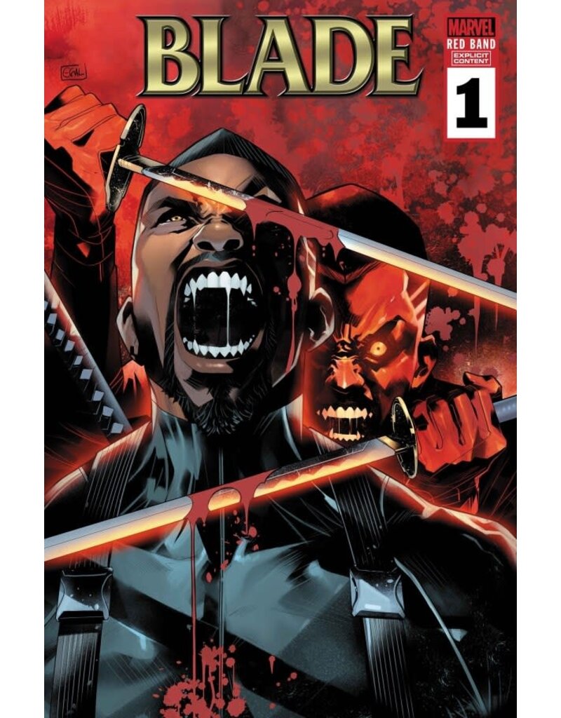 Marvel Comics Blade: Red Band #1 1:25 Edwin Galmon Variant