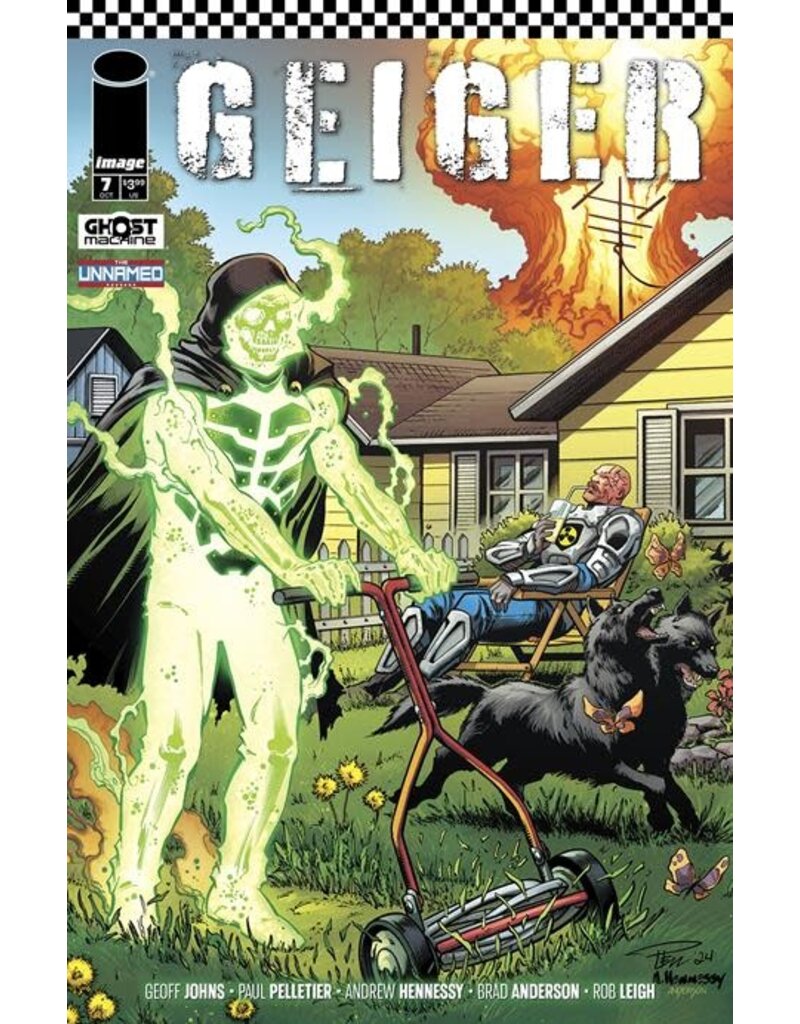IMAGE COMICS Geiger #7 Cover B Paul Pelletier & Drew Hennessy Variant
