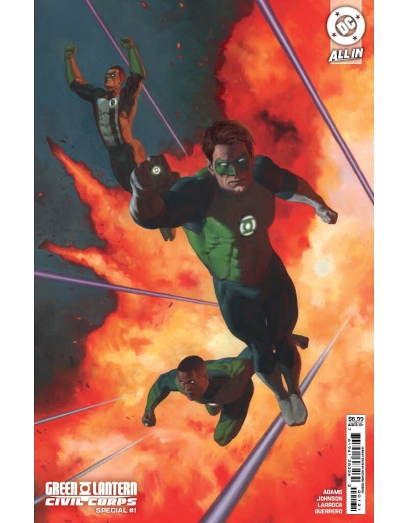 DC COMICS Green Lantern Civil Corps Special #1 Cover C Riccardo Federici Card Stock Variant