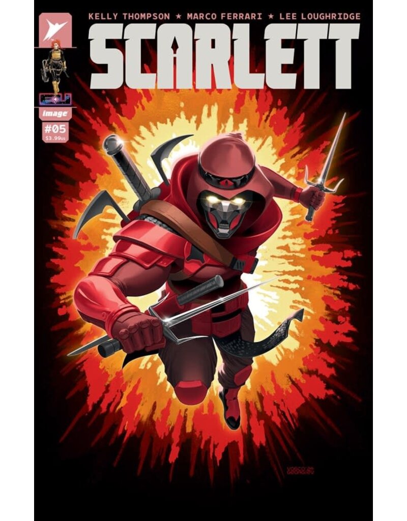 IMAGE COMICS Scarlett #5 Cover D 1:25 Vasco Georgiev Variant