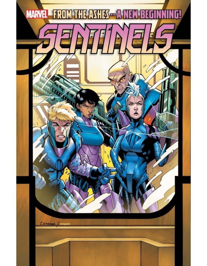 Marvel Comics Sentinels #1 Chris Campana Window Shades Variant