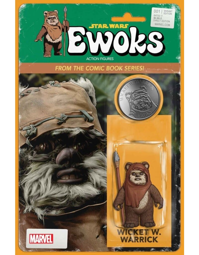 Marvel Comics Star Wars: Ewoks #1 John Tyler Christopher Action Figure Variant