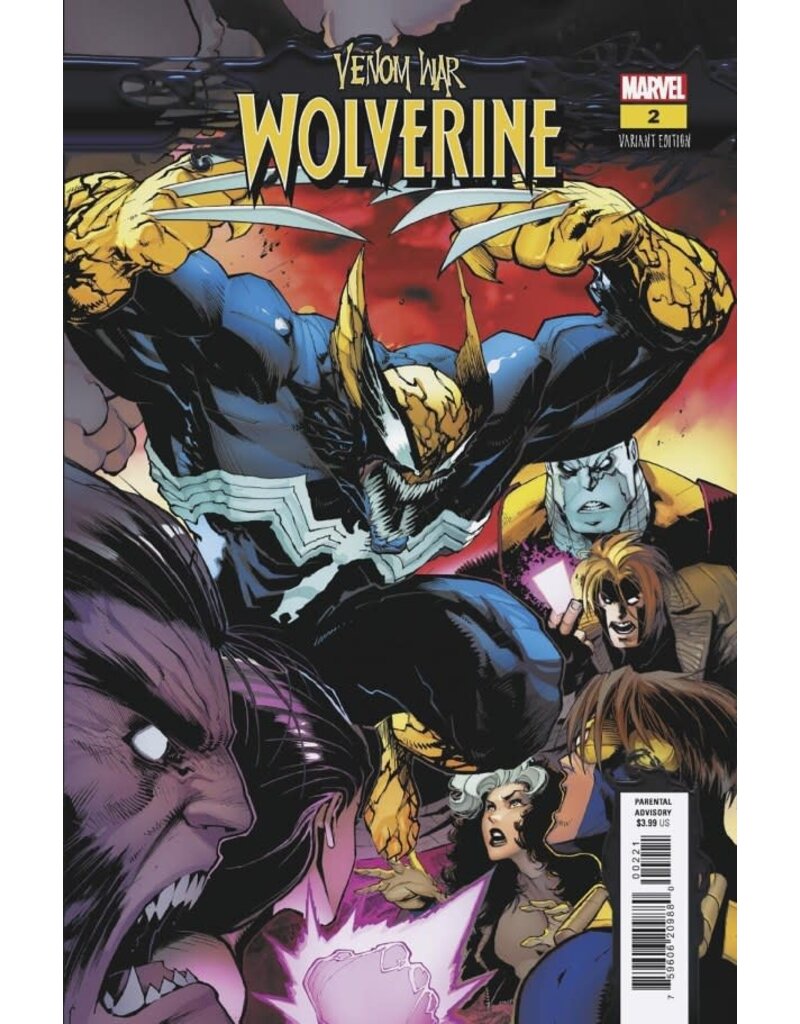 Marvel Comics Venom War: Wolverine #2 Gerardo Sandoval Variant