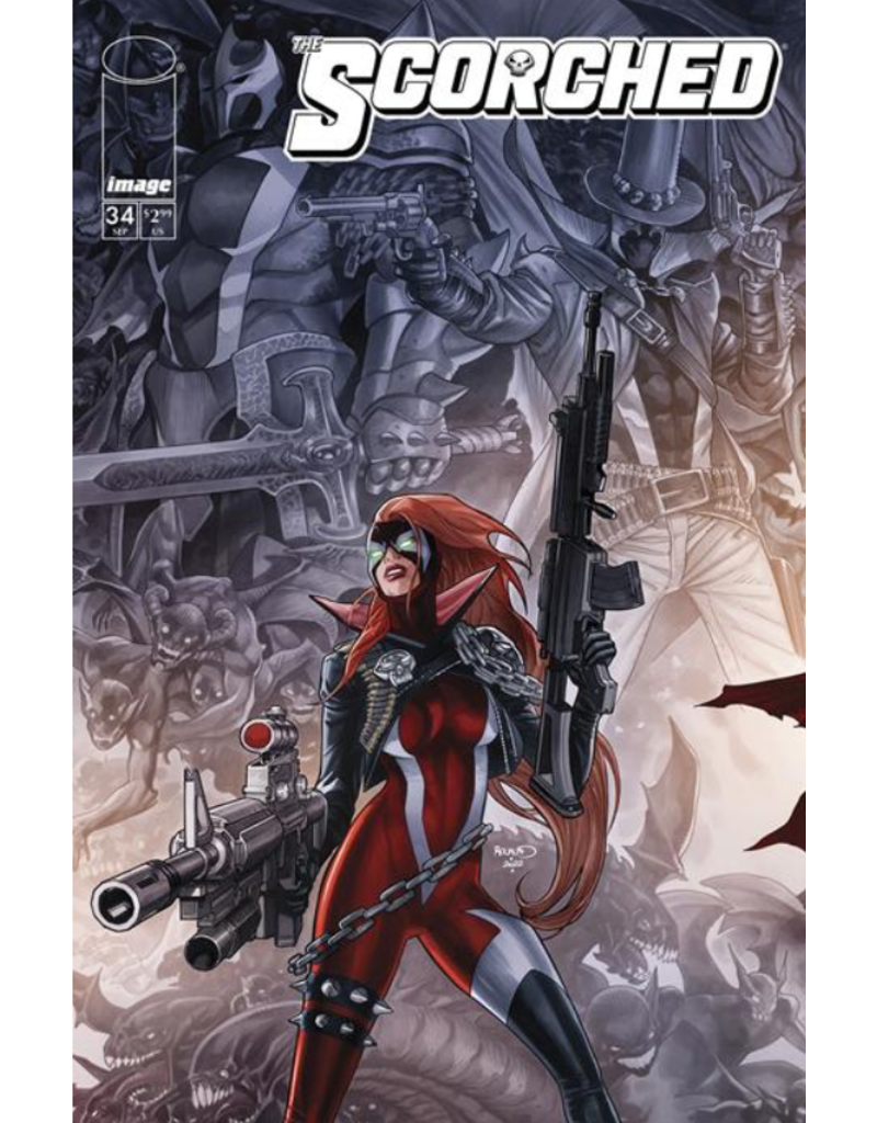 IMAGE COMICS The Scorched #34 Cover B Paul Renaud Variant